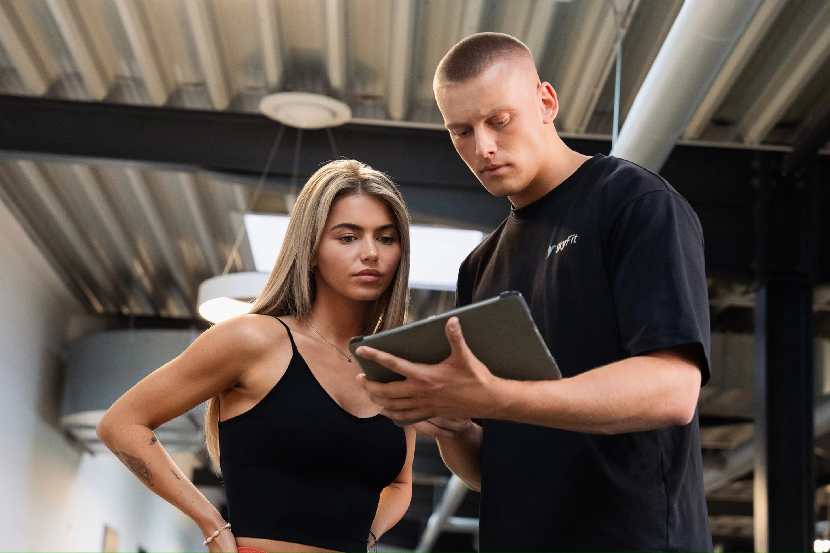 Trainingsfläche bei SkyFit, Ansicht 3